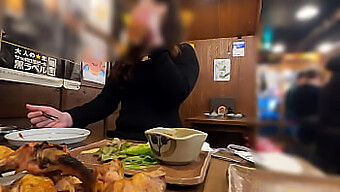 Authentic Japanese Homemade Video Of A Busty 28-Year-Old Gelato Shop Employee With A Stunning Derriere