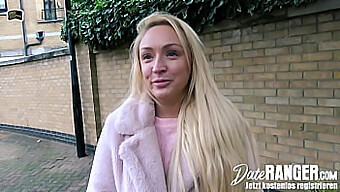 Amber Deen, A British Blonde Barbie, Twerks And Gives A Handjob On Her First Date With A Cowboy On Datingranger.Com