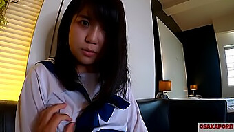 Tulpita, The 18-Year-Old With Big Eyes And Cute Appearance, Experiences Her First Ejaculation While Dressed As A Student. The Video Features More Than 20 Climaxes And Showcases Her Small Breasts And Round Figure. The Scene Includes Vaginal Penetration While Wearing A Skirt, As Well As Additional Content Such As Face Shots, Conversation, And Handjobs.