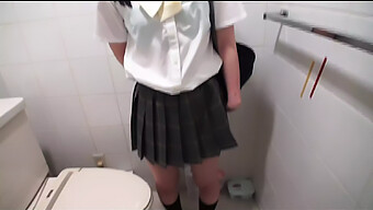 Japanese Schoolgirls Give Handsjob And More In Pov Video