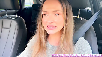 German Student Teen Fails Casting But Squirts In Car