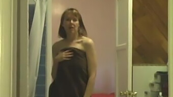 Stepmom Helps Joi Girl In The Bathroom