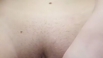 View Me Pleasuring Myself In A Restroom! Lubricating My Vagina