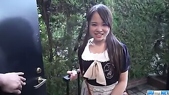 Amateur Cosplay Teen Risa Oomomo Enjoys Rough Sex With Her Master