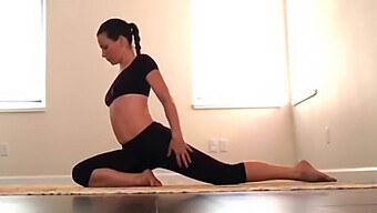 Brunette Milf Takes Yoga To New Heights