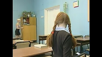 Russian Schoolgirl Ludmilla Habibulina Gets Her First Taste Of Group Sex