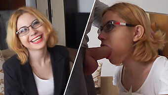 I Seduced Her Into A Deep Throat Blowjob By Stimulating Her Young Pussy