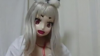 Kigurumi Kitsune Érzéki Táncbemutatója