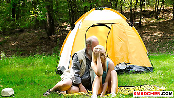 Grandpa And Teen'S Picnic Turns Into A Wild Sex Session