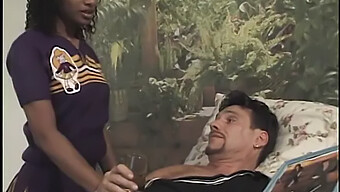 African-American Adolescent Engages In Sexual Activity With A Caucasian Man, Subsequently Receiving A Facial Ejaculation