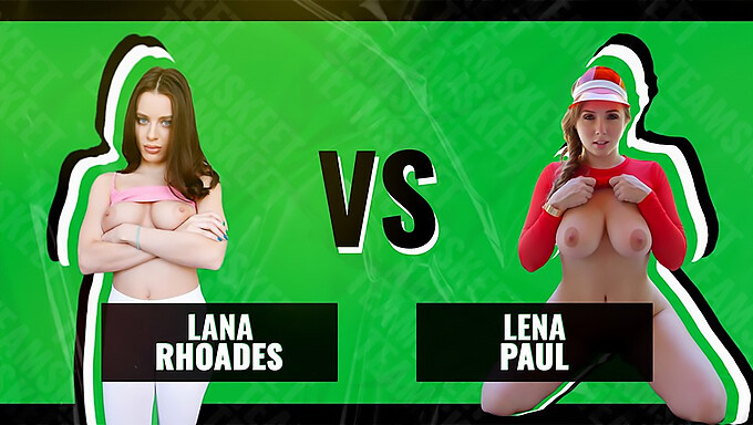 La Competizione Di Cowgirl Definitiva Tra Lana Rhoades E Lena Paul