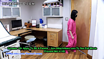 Asian Nurse Alexandra Wu'S Solo Pleasure Session In The Doctor'S Examination Room