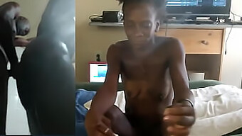 Autentický Nigerijský Amatérský Pár Se Zabývá Domácími Sexuálními Scénáři