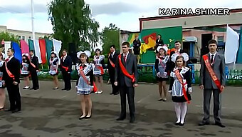 Young Russian Dancers Showcase Their Moves In School Dance Video