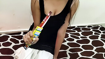 Indian Schoolgirl'S First Time With Uncle In Homemade Video With Dirty Talk And Mature Action