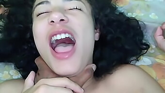 Young Latina Teen In Fur Coat Gets Fucked Hard