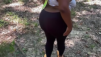 Handsomedevan Stumbles Upon A Stranded Curvy Bbw In The Woods And Proceeds To Penetrate Her Anally